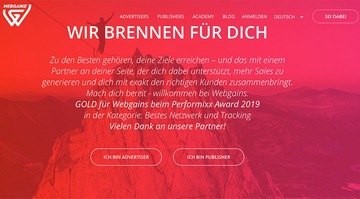 Webgains Site